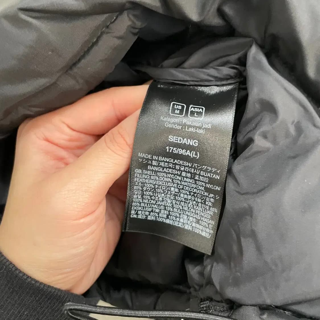 L 노스페이스 1996 레트로 눕시 패딩 자켓 B.3383 상품이미지5