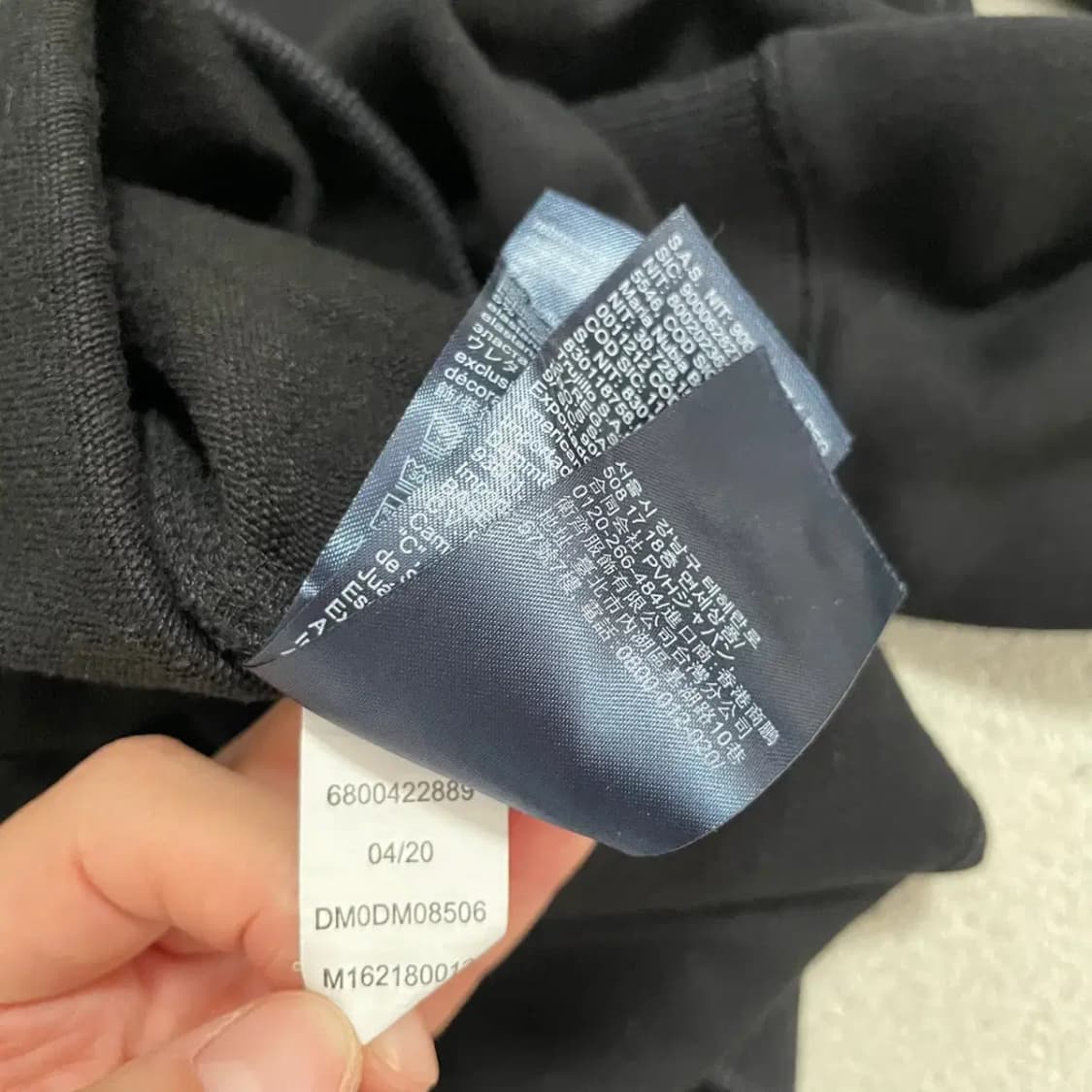 L 타미힐피거 라운드 맨투맨 B.3396 상품이미지4