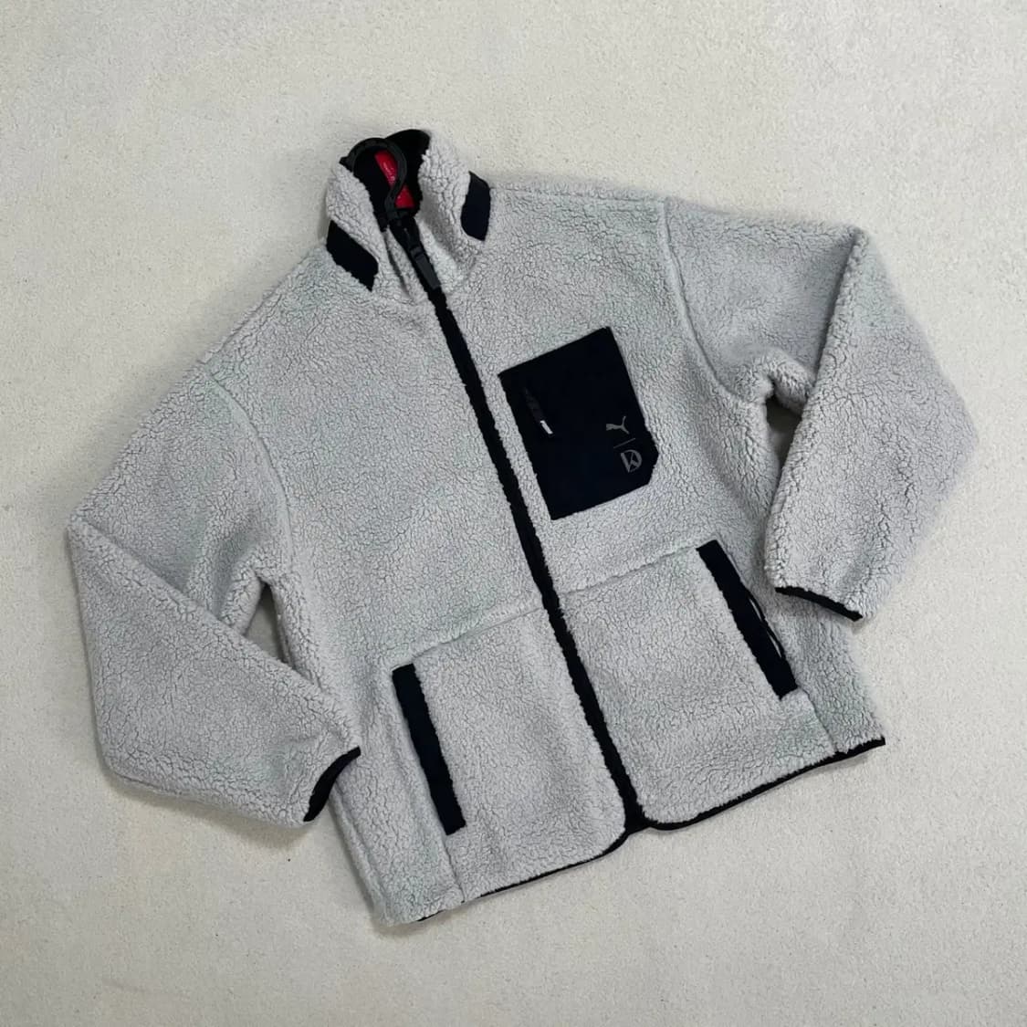 XS 퓨마 U&I 리버시블 양면 후리스 자켓 B.3409 상품이미지3