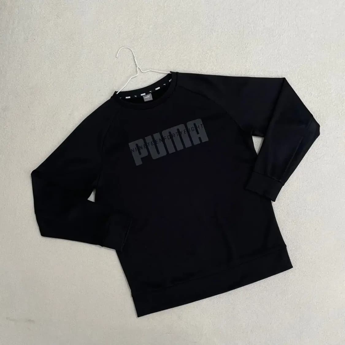 XL 퓨마 라운드 기모 긴팔티셔츠 B.3461 상품이미지1