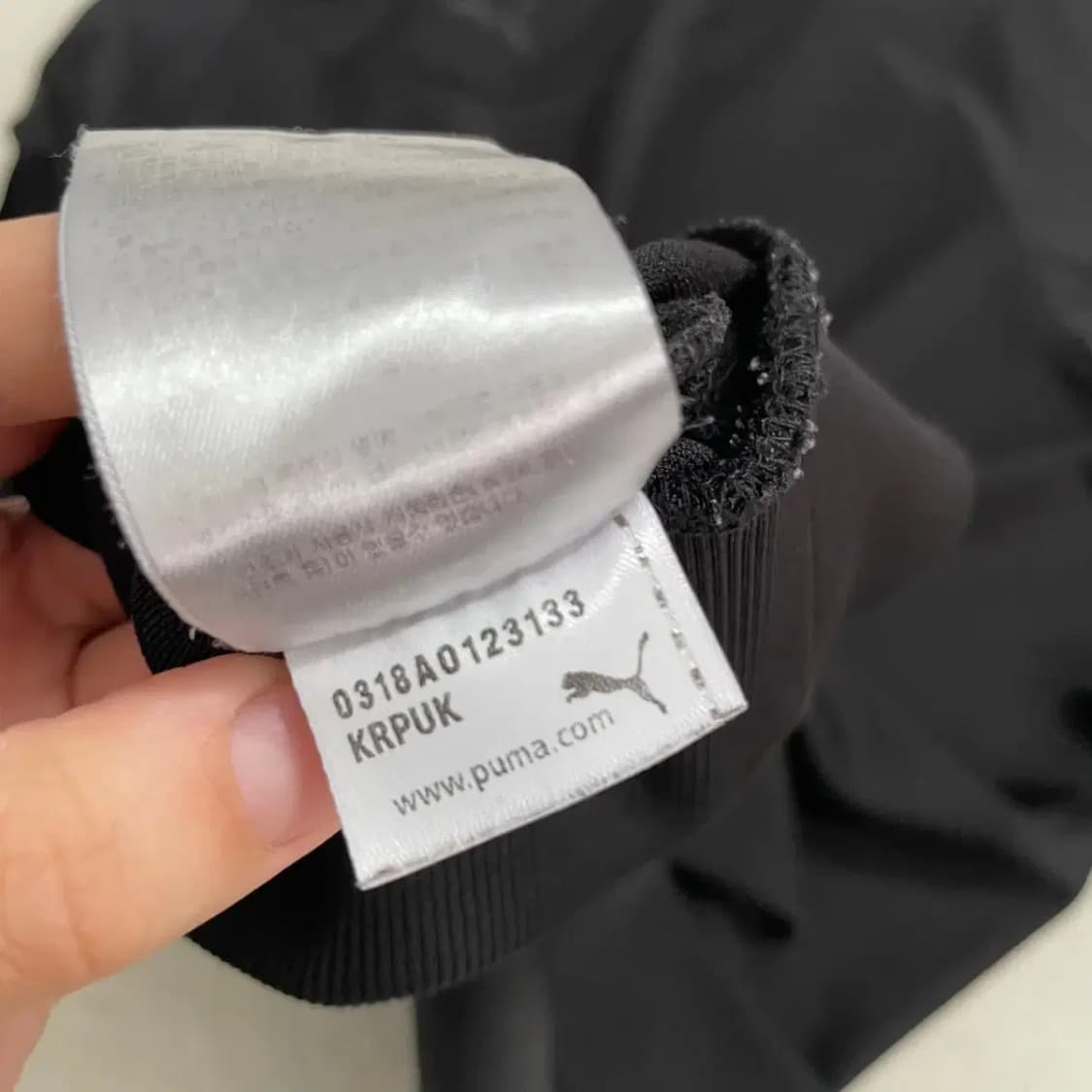 XL 퓨마 라운드 기모 긴팔티셔츠 B.3461 상품이미지5