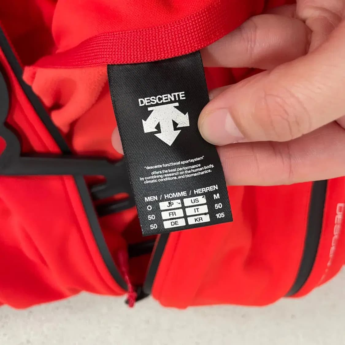 XL 데상트 트레이닝복 집업 상의 자켓 B.3475 상품이미지7