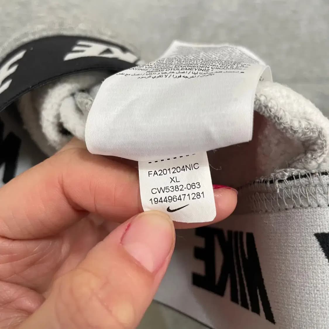 XL 나이키 하이브리드 기모 후드집업 자켓 B.3496 상품이미지4