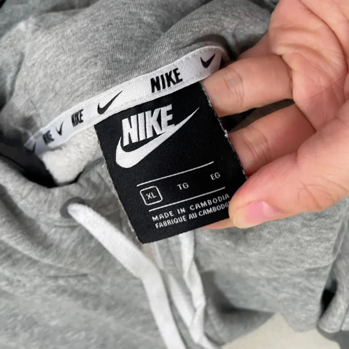 XL 나이키 하이브리드 기모 후드집업 자켓 B.3496 상품이미지5