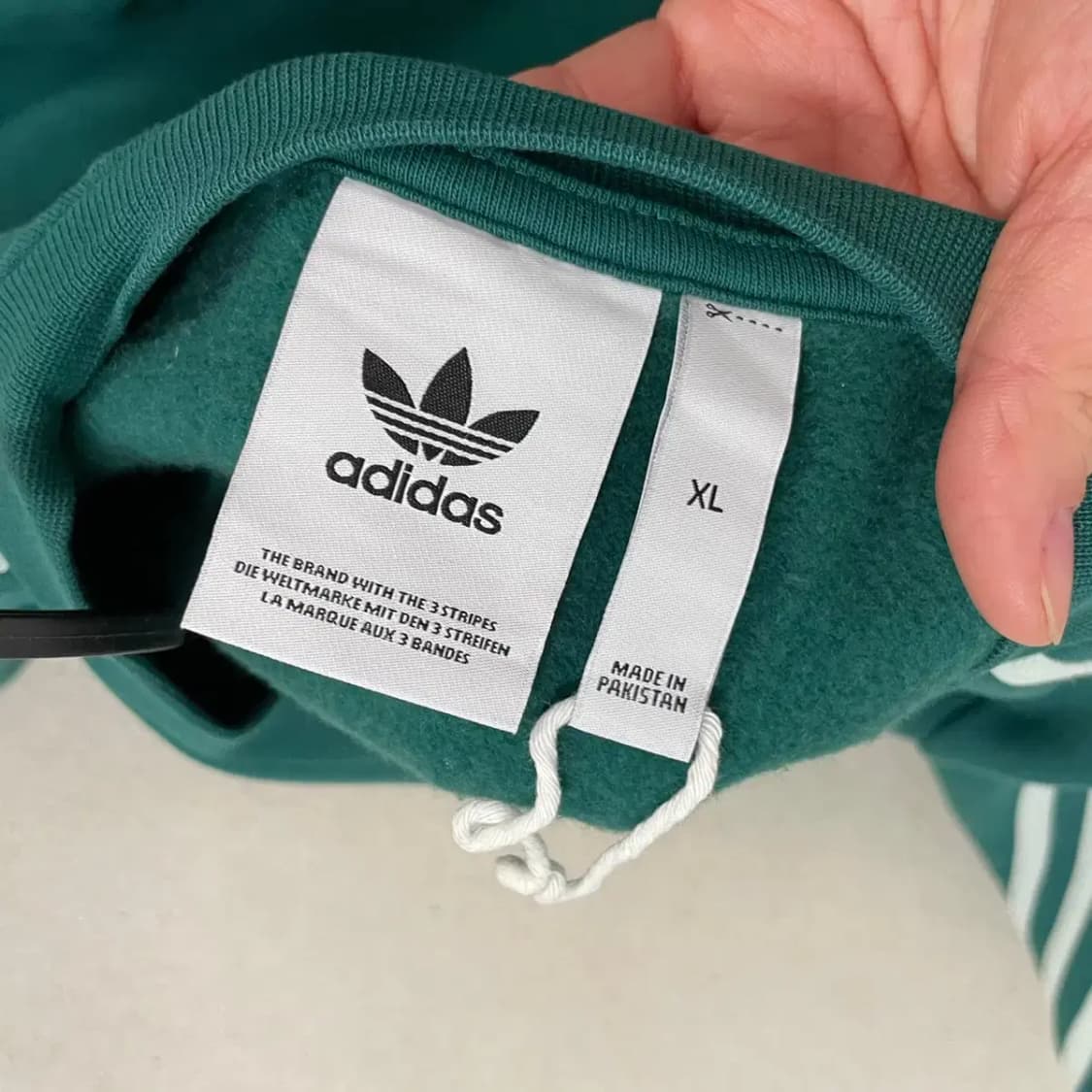 XL 아디다스 라운드 기모 맨투맨 B.3529 상품이미지5