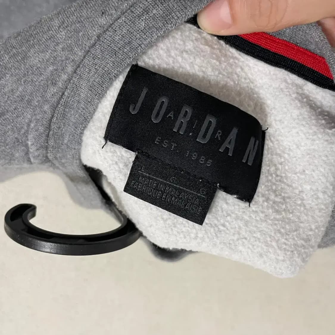 L 나이키 조던 기모 라운드 맨투맨 B.3588 상품이미지6