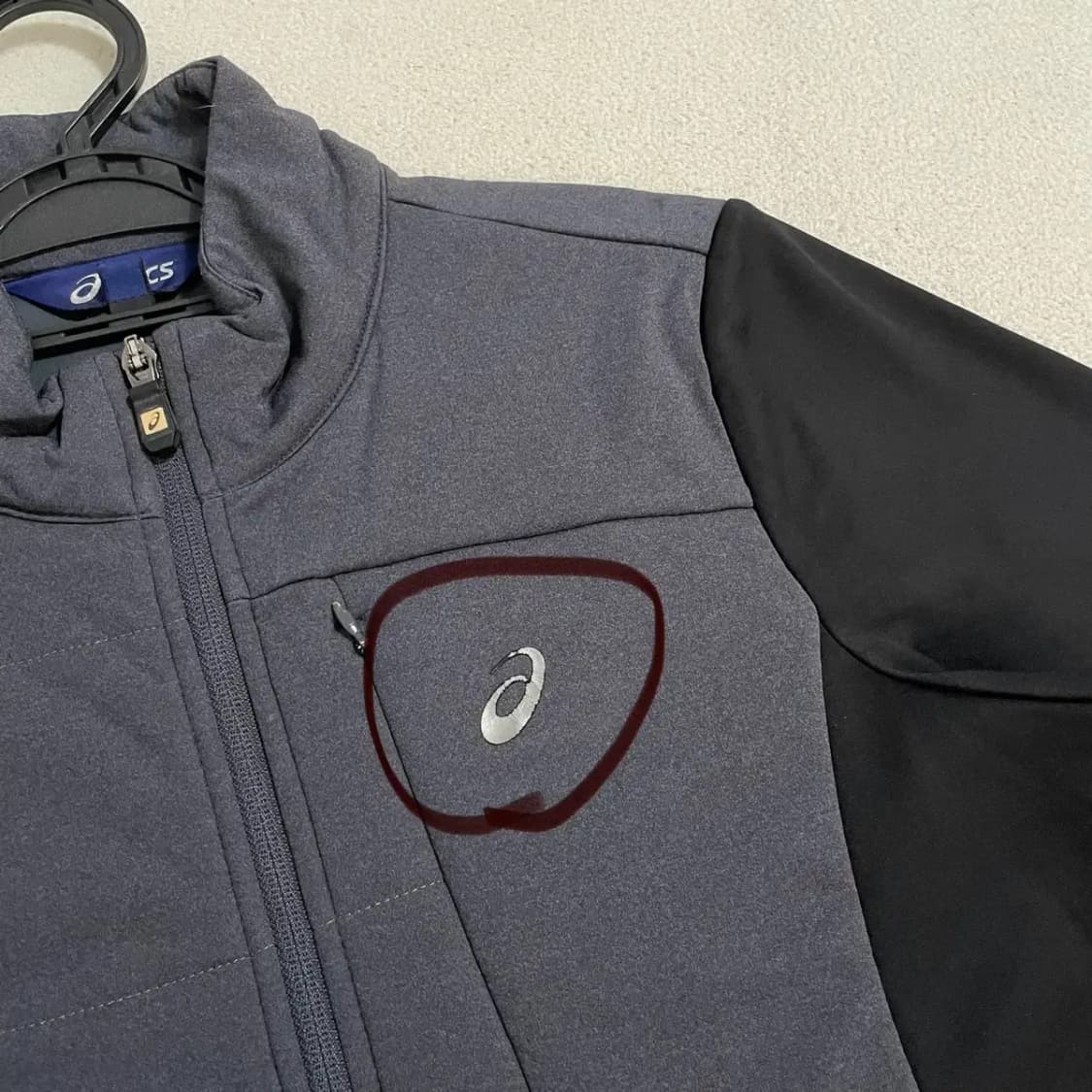 M 아식스 하이브리드 집업 자켓 B.3582 상품이미지3