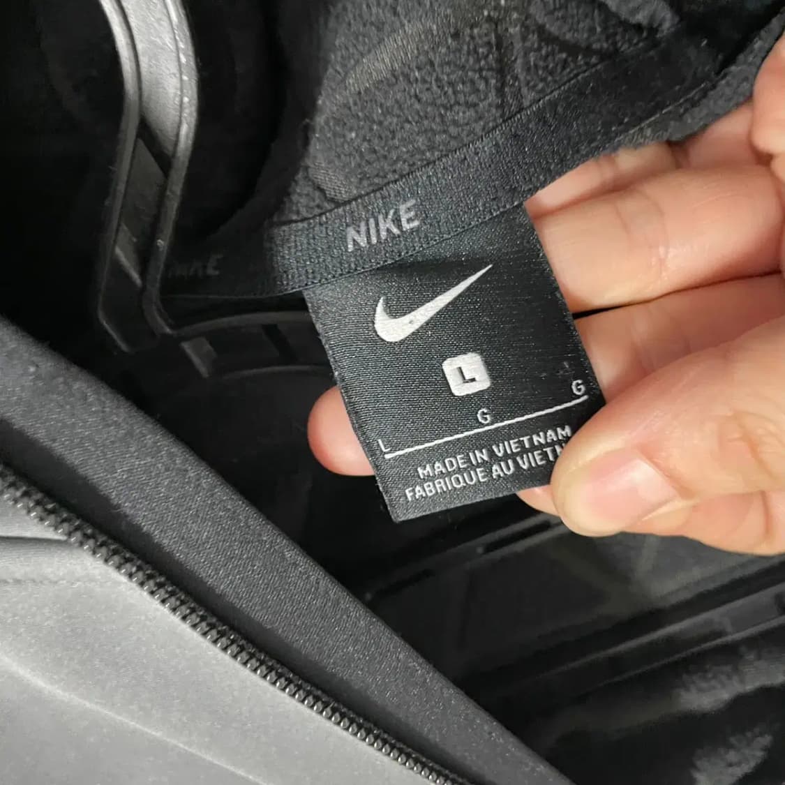 L 나이키 기모 기능성 후드집업 자켓 B.3597 상품이미지8