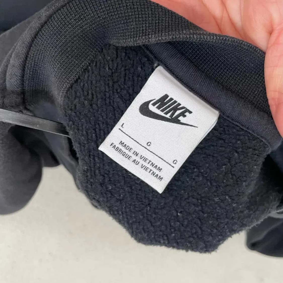 L 나이키 기모 라운드 맨투맨 B.3619 상품이미지5