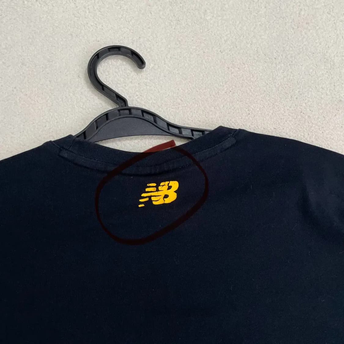 L 뉴발란스 라운드 반팔티 B.4095 상품이미지4