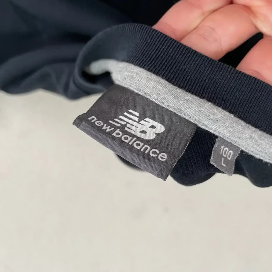 L 뉴발란스 라운드 반팔티 B.4095 상품이미지6
