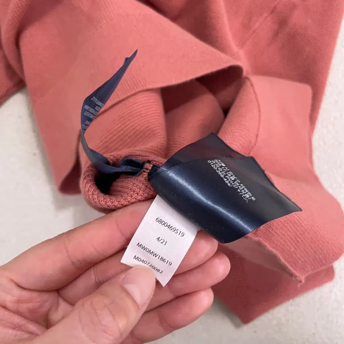 2XL 타미힐피거 니트 반팔 카라티 B.4096 상품이미지5