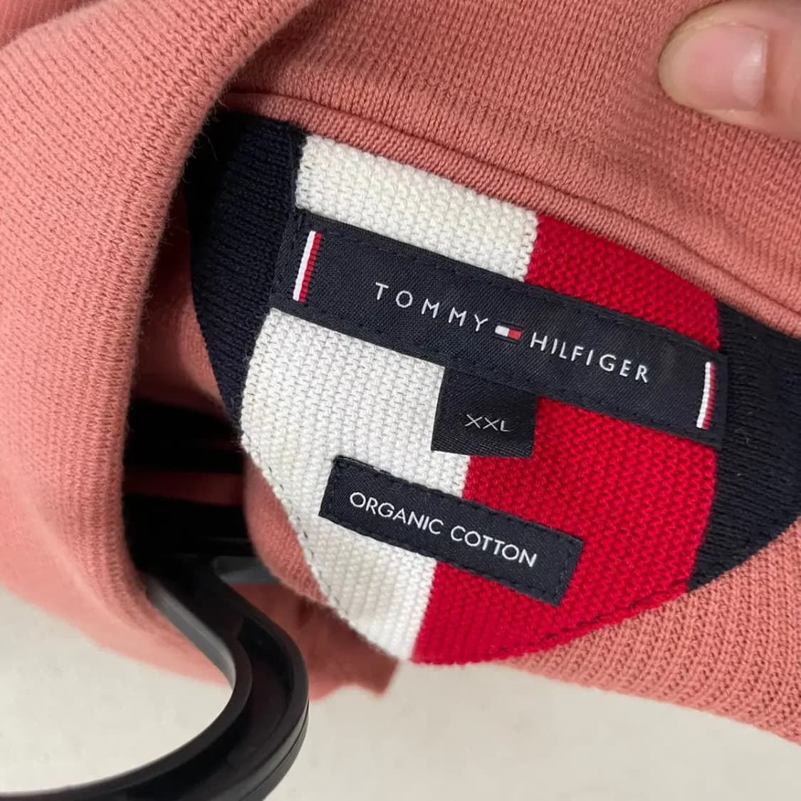 2XL 타미힐피거 니트 반팔 카라티 B.4096 상품이미지6