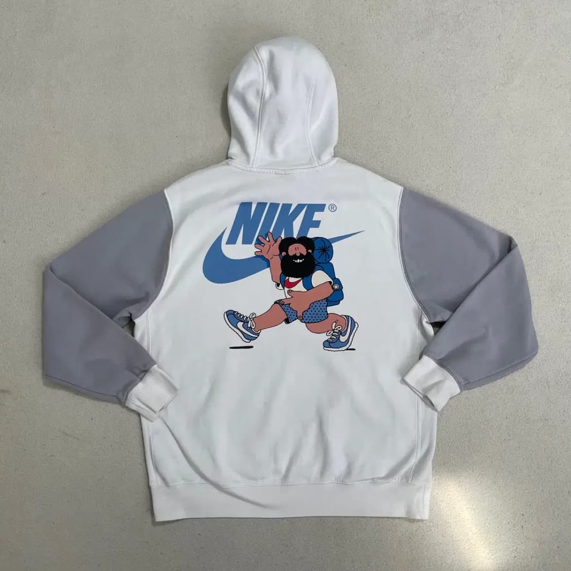 L 나이키 기모 후드티셔츠 B.4107 상품이미지3