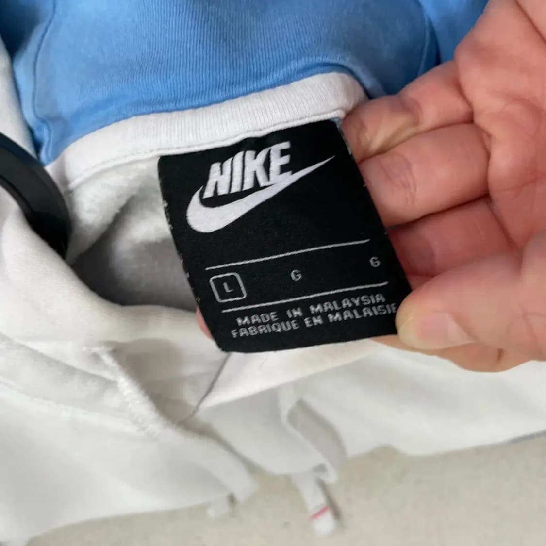 L 나이키 기모 후드티셔츠 B.4107 상품이미지5