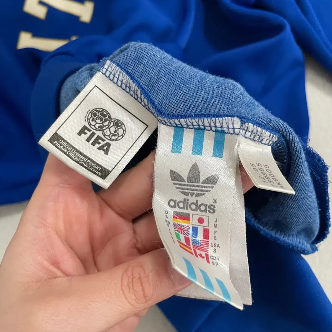 S 아디다스 이탈리아 트랙탑 져지 자켓 B.4119 상품이미지4