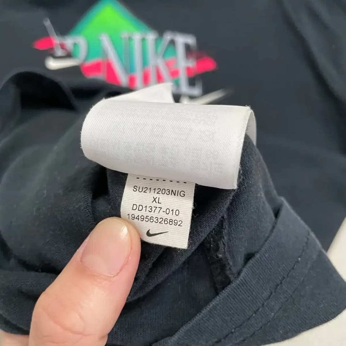 XL 나이키 라운드 반팔티 B.4155 상품이미지7