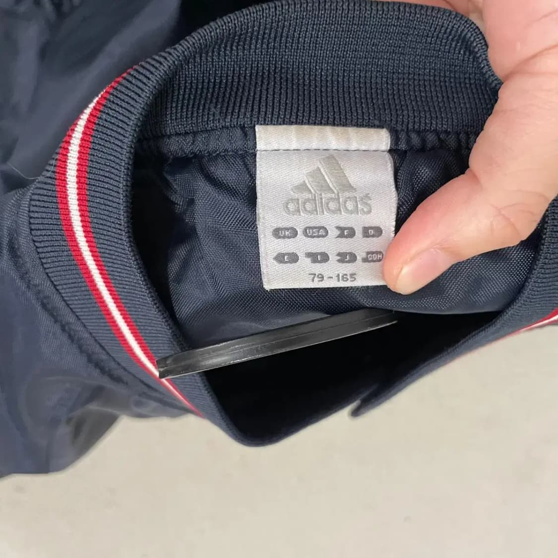 S 아디다스 블루종 바시티 자켓 B.4151 상품이미지5