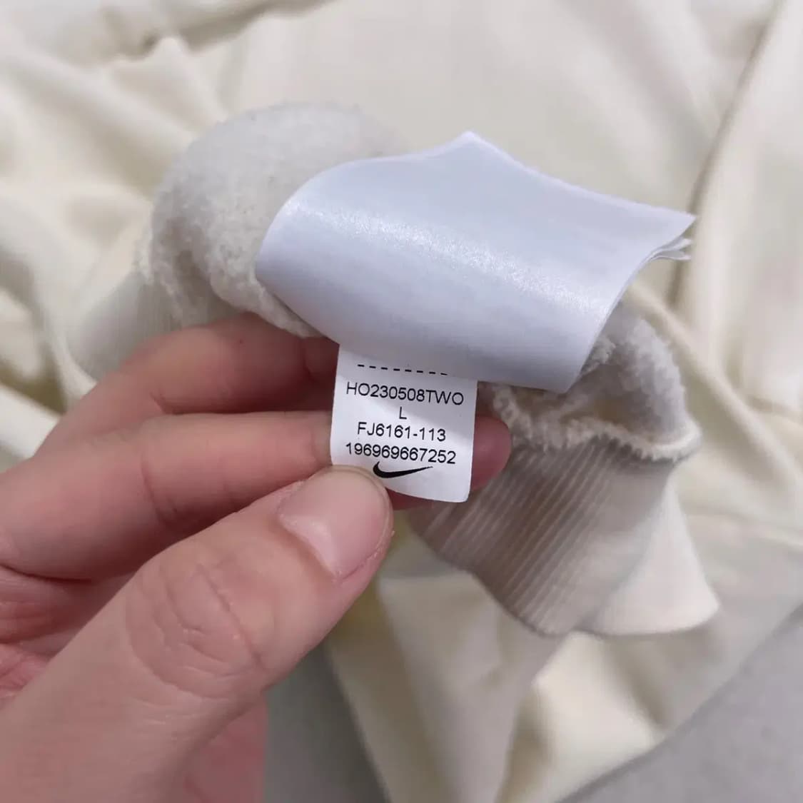 L 12-13 나이키 라운드 맨투맨 B.4177 상품이미지6