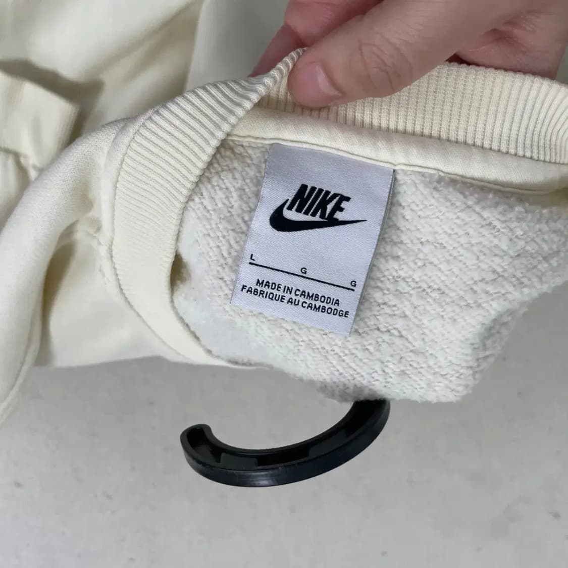 L 12-13 나이키 라운드 맨투맨 B.4177 상품이미지7