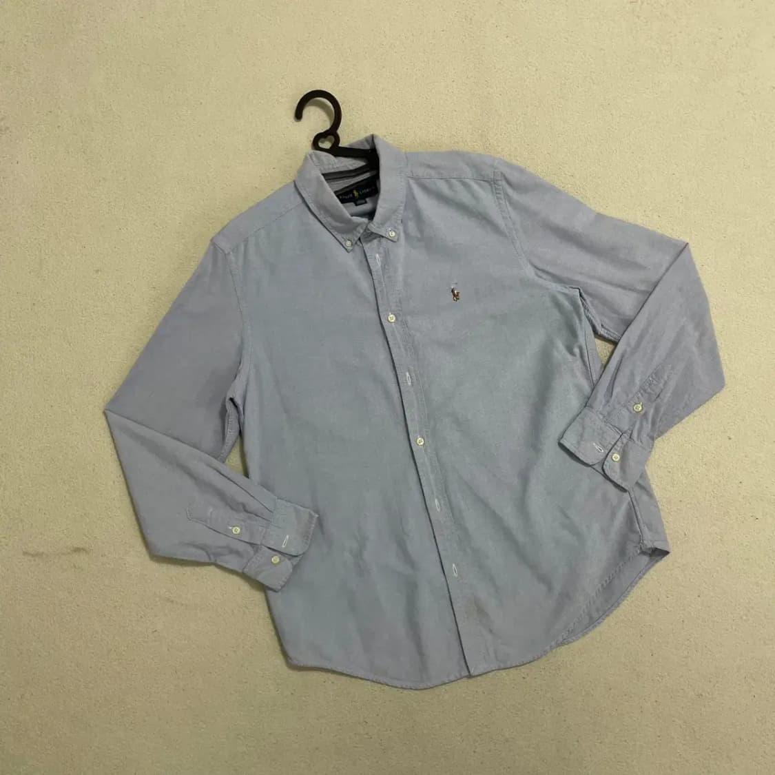 L 14-16 폴로 옥스퍼트 셔츠 남방 B.4189 상품이미지1