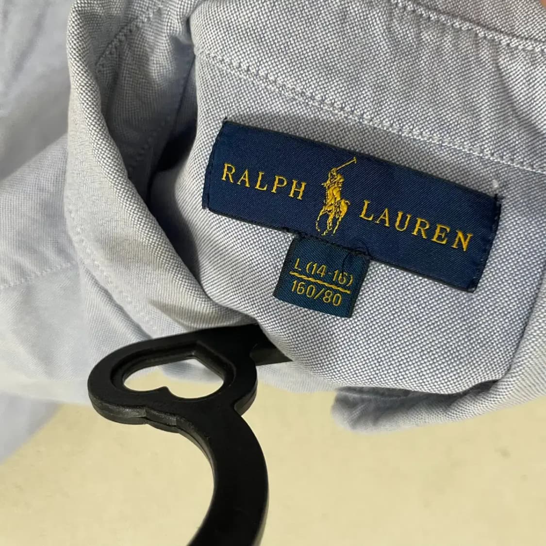 L 14-16 폴로 옥스퍼트 셔츠 남방 B.4189 상품이미지5