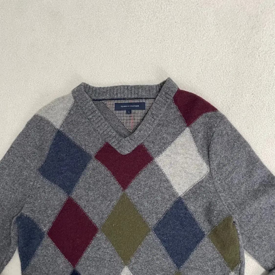 L 타미힐피거 라운드 니트 B.4240 상품이미지2