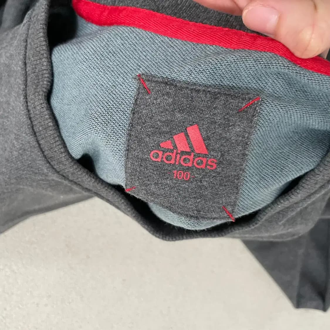 L 아디다스 라운드 맨투맨 B.4244 상품이미지5