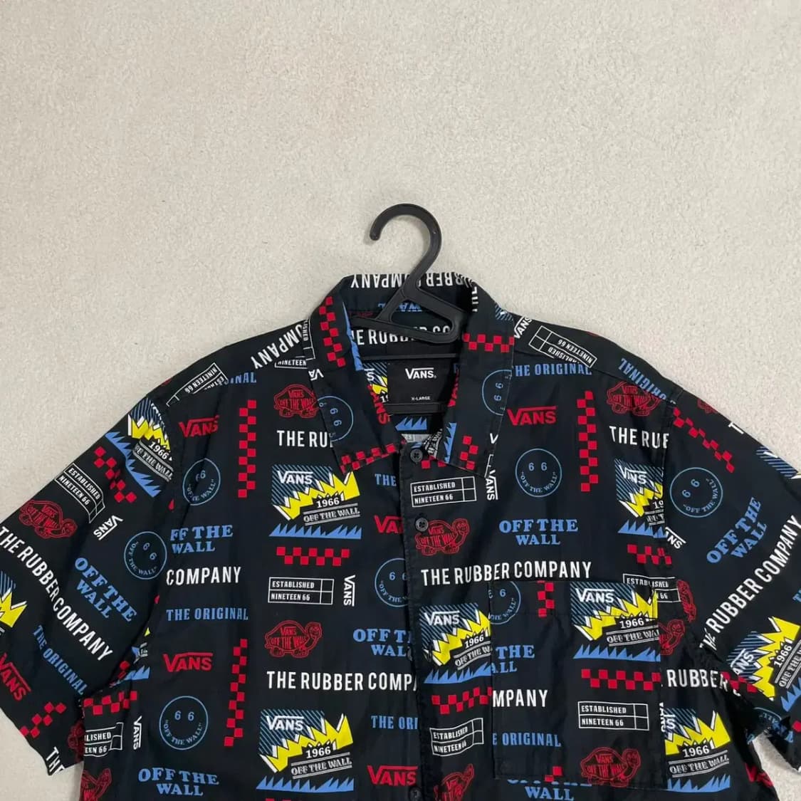 XL 반스 시그니처로고 반팔 셔츠 B.4312 상품이미지2