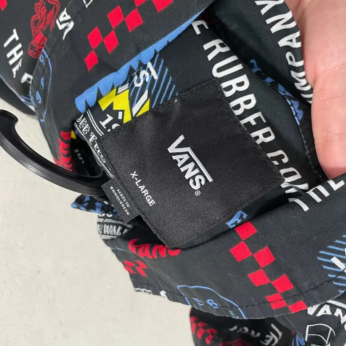 XL 반스 시그니처로고 반팔 셔츠 B.4312 상품이미지5