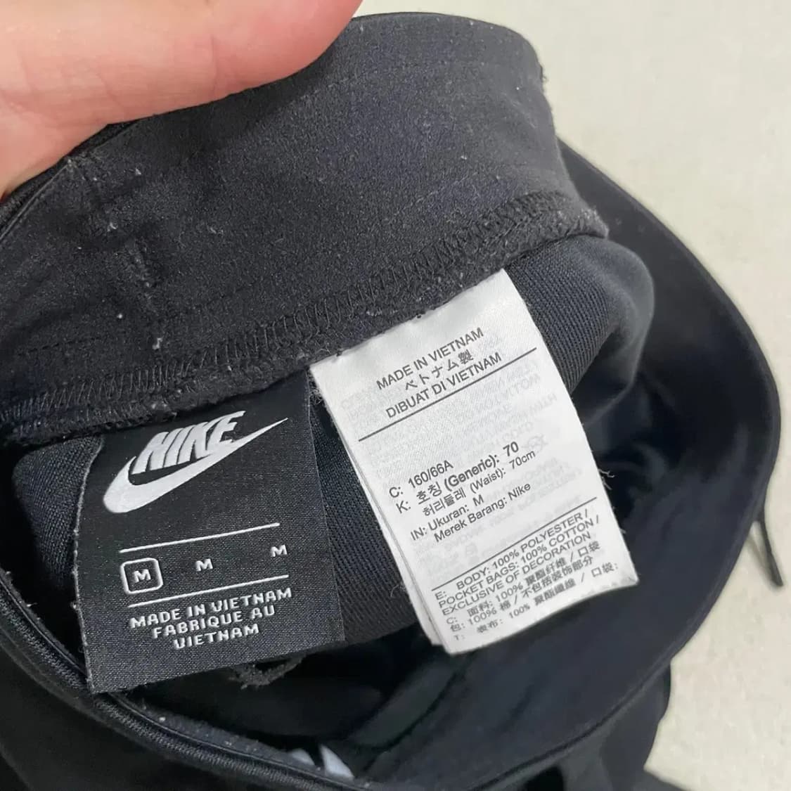 M 나이키 사이드로고 여성 트레이닝복 바지 하의 B.4331 상품이미지5