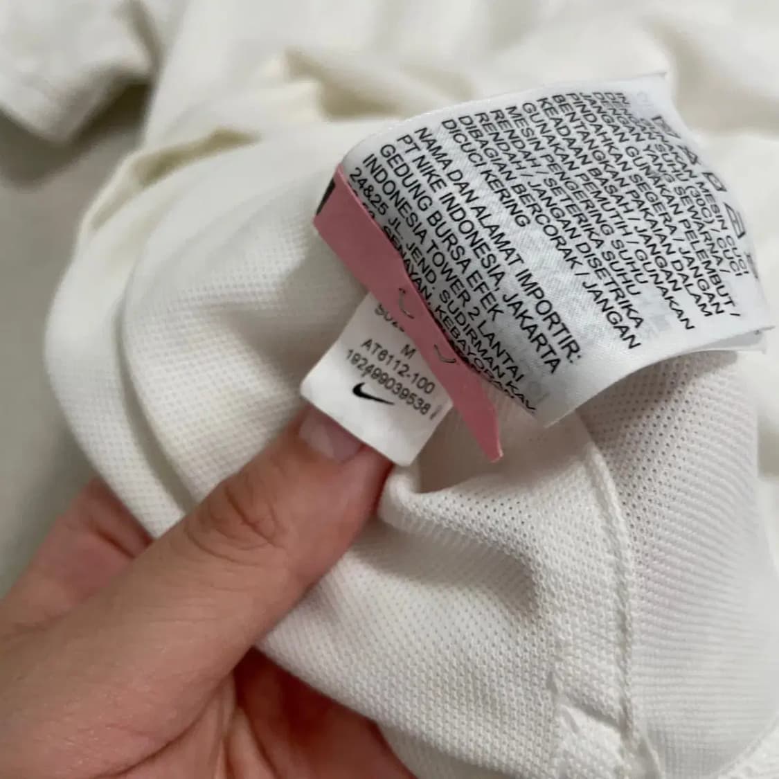 M 나이키 반팔 카라티셔츠 B.4349 상품이미지6