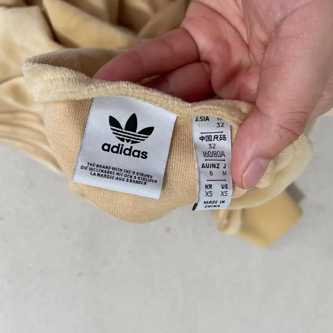 XS 아디다스 오프숄더 여성 스웨터 맨투맨 B.4340 상품이미지6