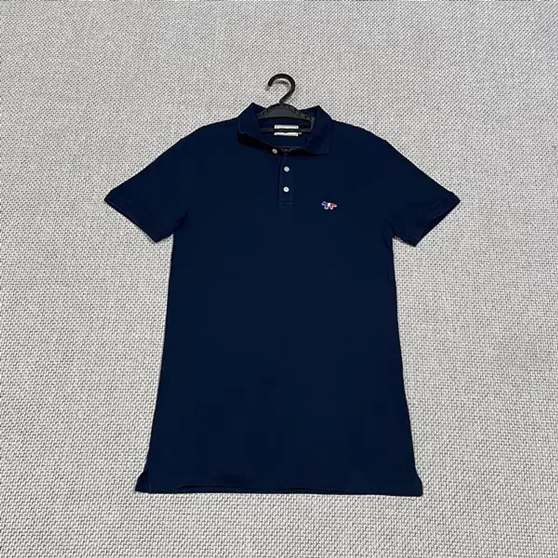 S 메종키츠네 반팔 카라티셔츠 N.5769 상품이미지1