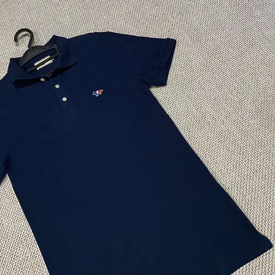 S 메종키츠네 반팔 카라티셔츠 N.5769 상품이미지2