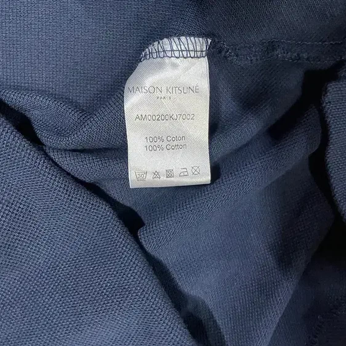 S 메종키츠네 반팔 카라티셔츠 N.5769 상품이미지4