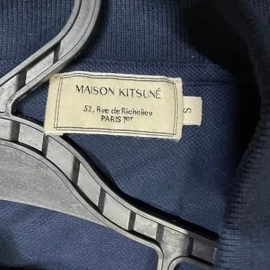 S 메종키츠네 반팔 카라티셔츠 N.5769 상품이미지5