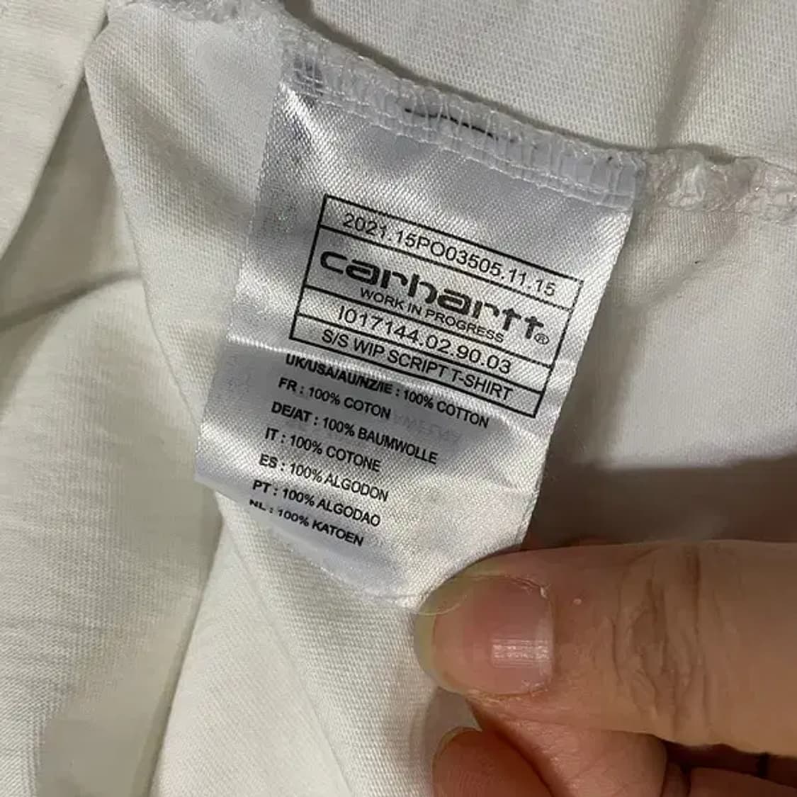 M 칼하트 라운드 반팔티 N.5778 상품이미지5