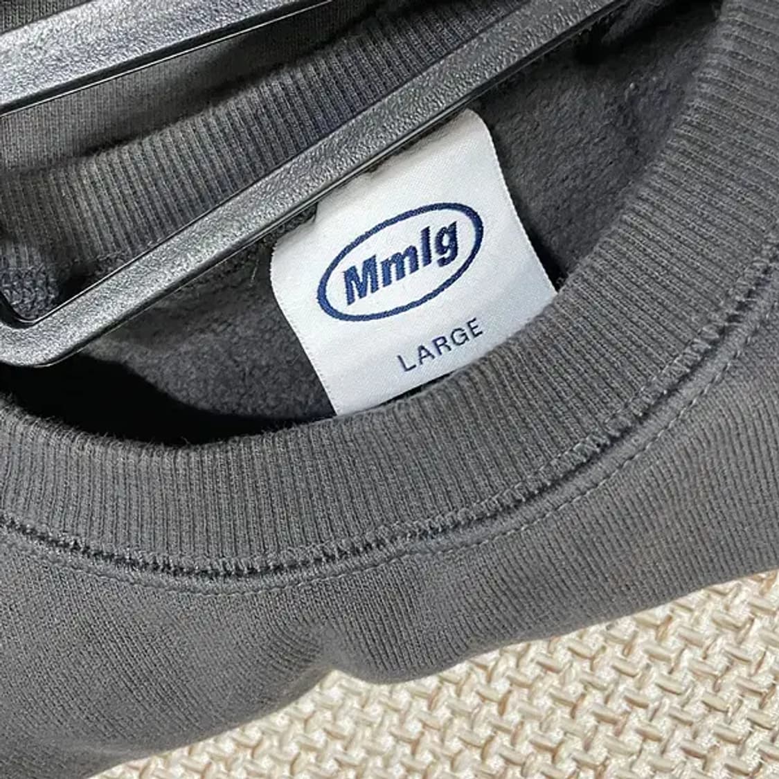 L Mmlg 엠엠엘지 라운드 맨투맨 N.5807 상품이미지5