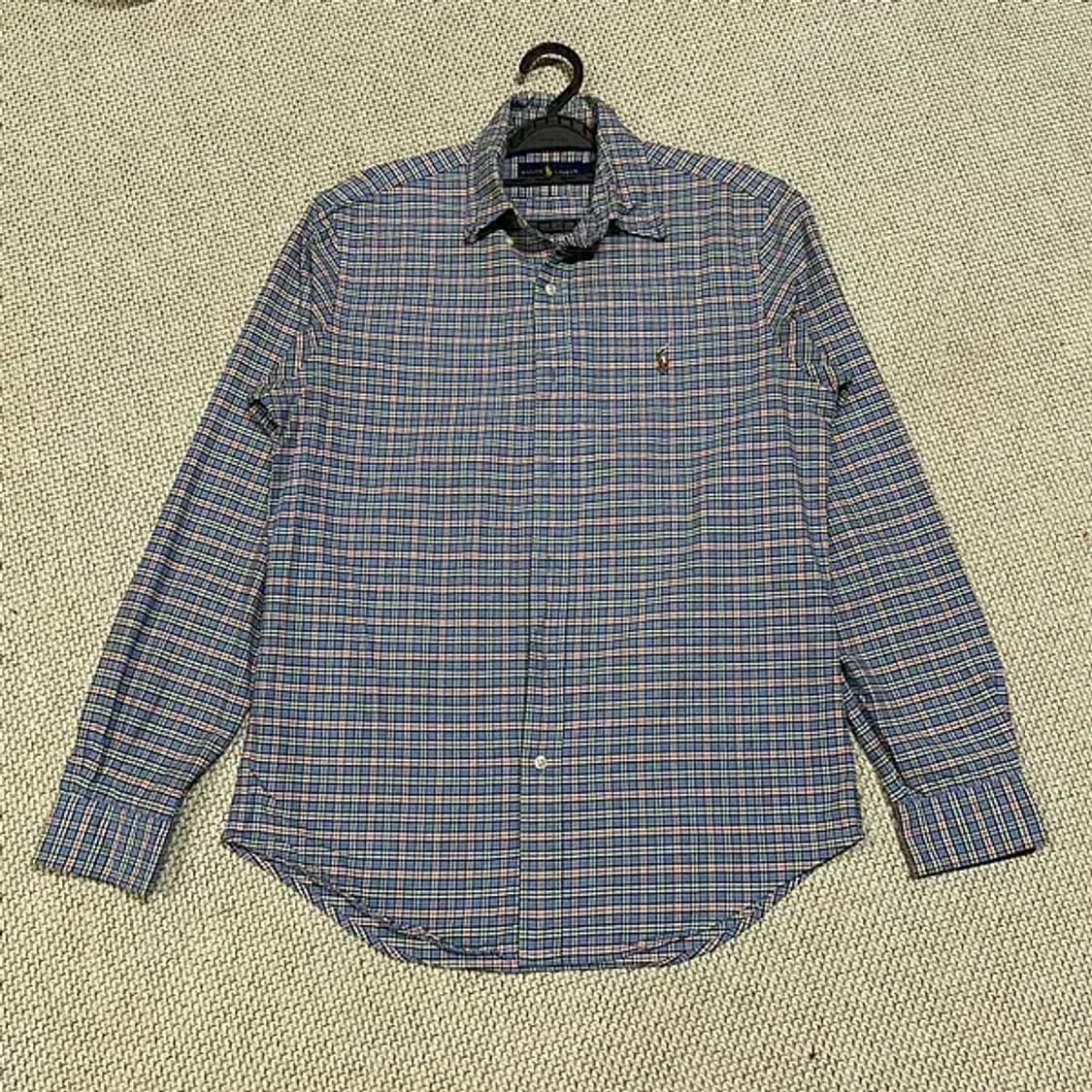 S 폴로 체크 셔츠 남방 N.5865 상품이미지1