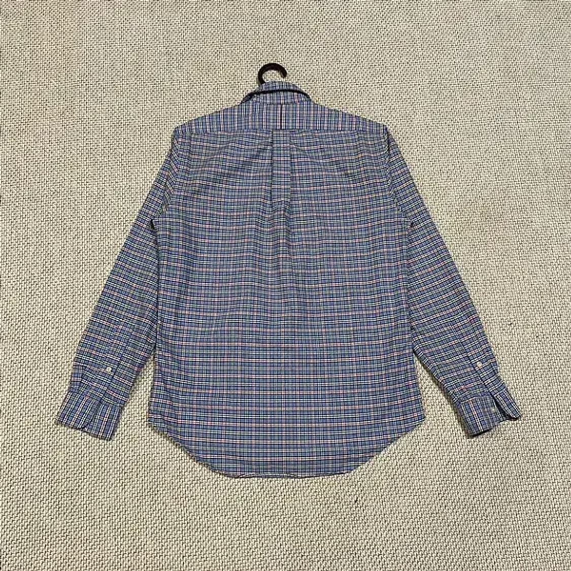 S 폴로 체크 셔츠 남방 N.5865 상품이미지4