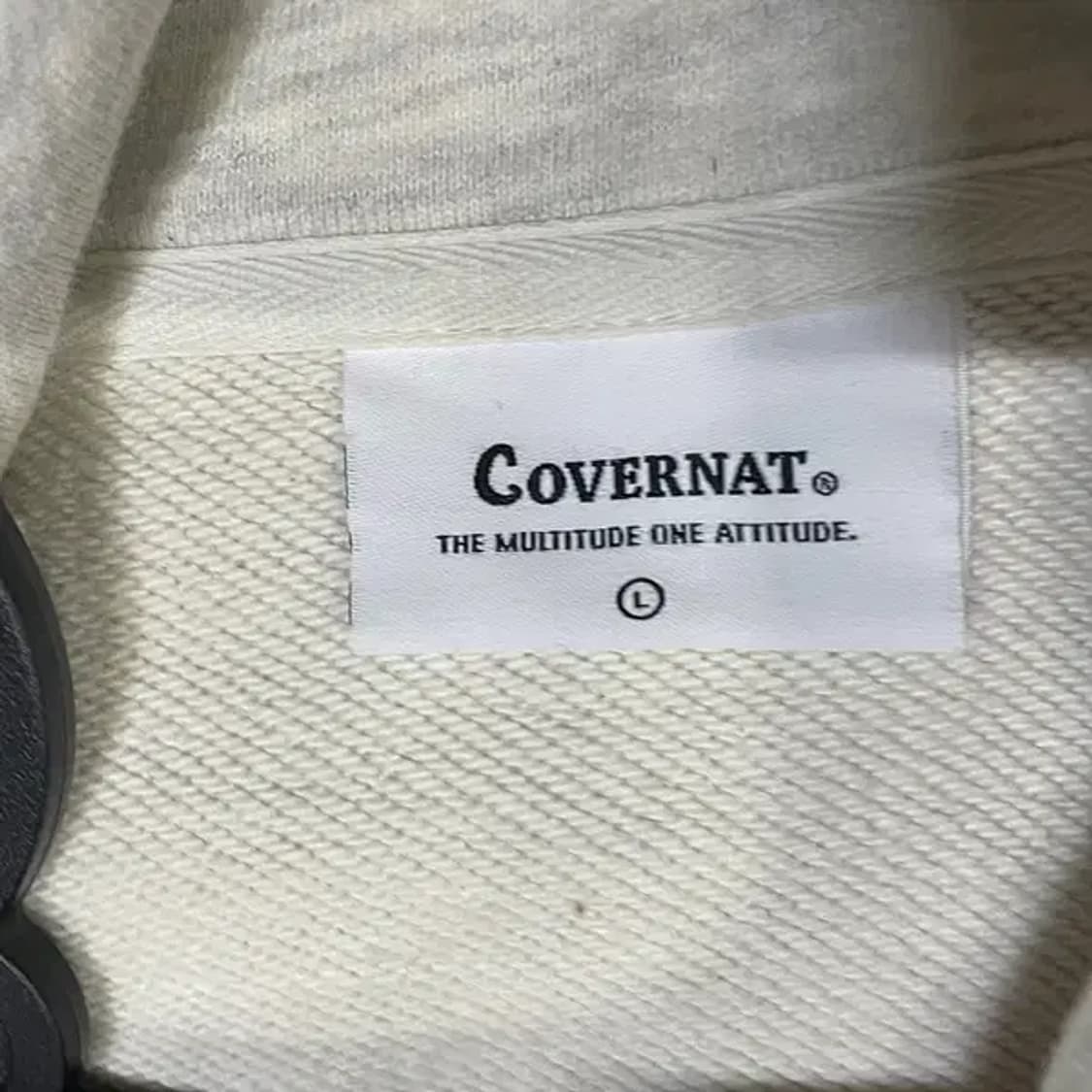 L 커버낫 반집업 하프집업 맨투맨 N.5906 상품이미지7