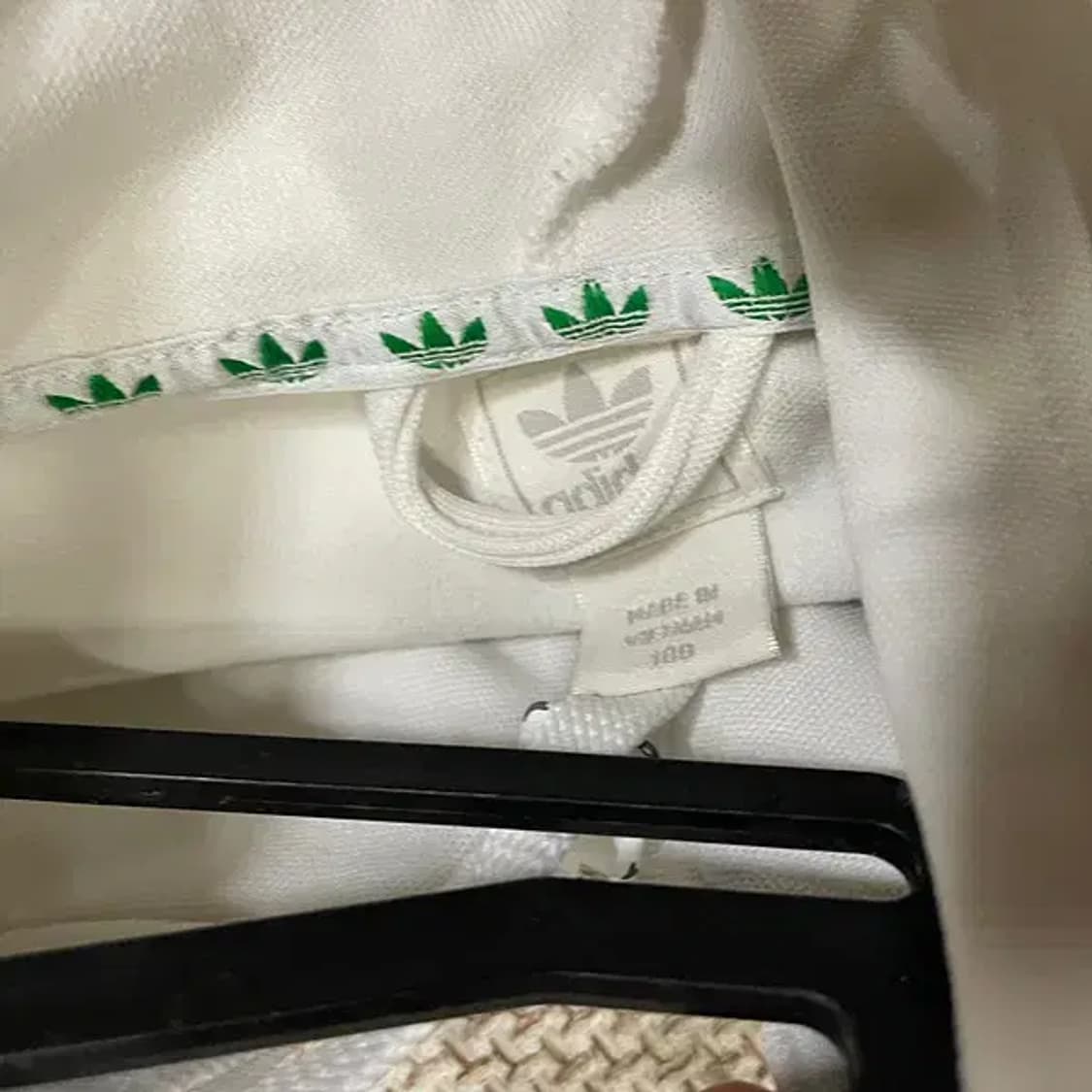 L 아디다스 슈퍼스타 후드집업 자켓 흰초 N.5993 상품이미지6