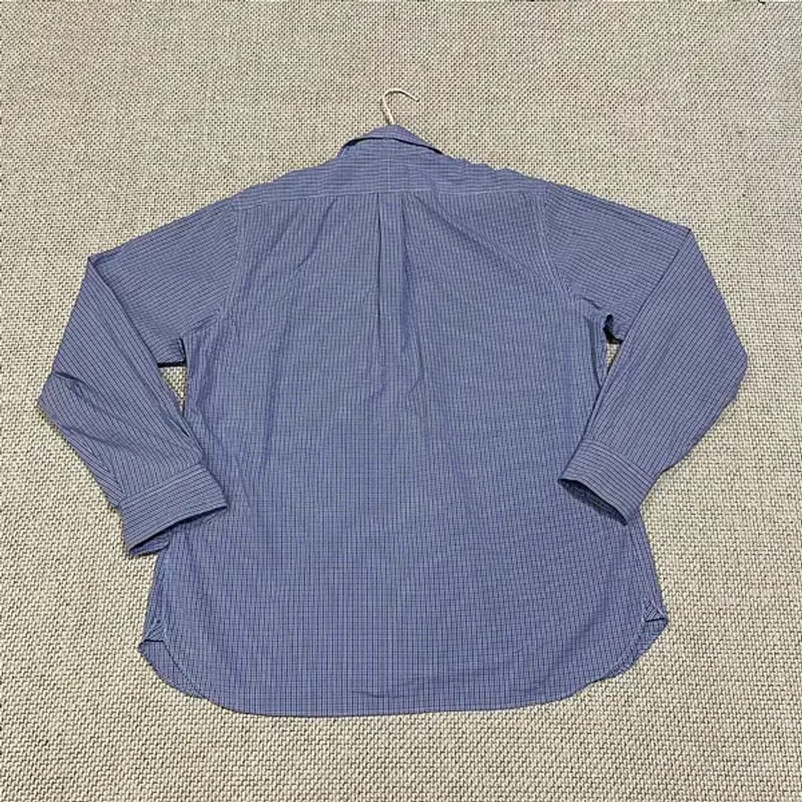 XL 폴로 체크 셔츠 남방 N.6017 상품이미지4