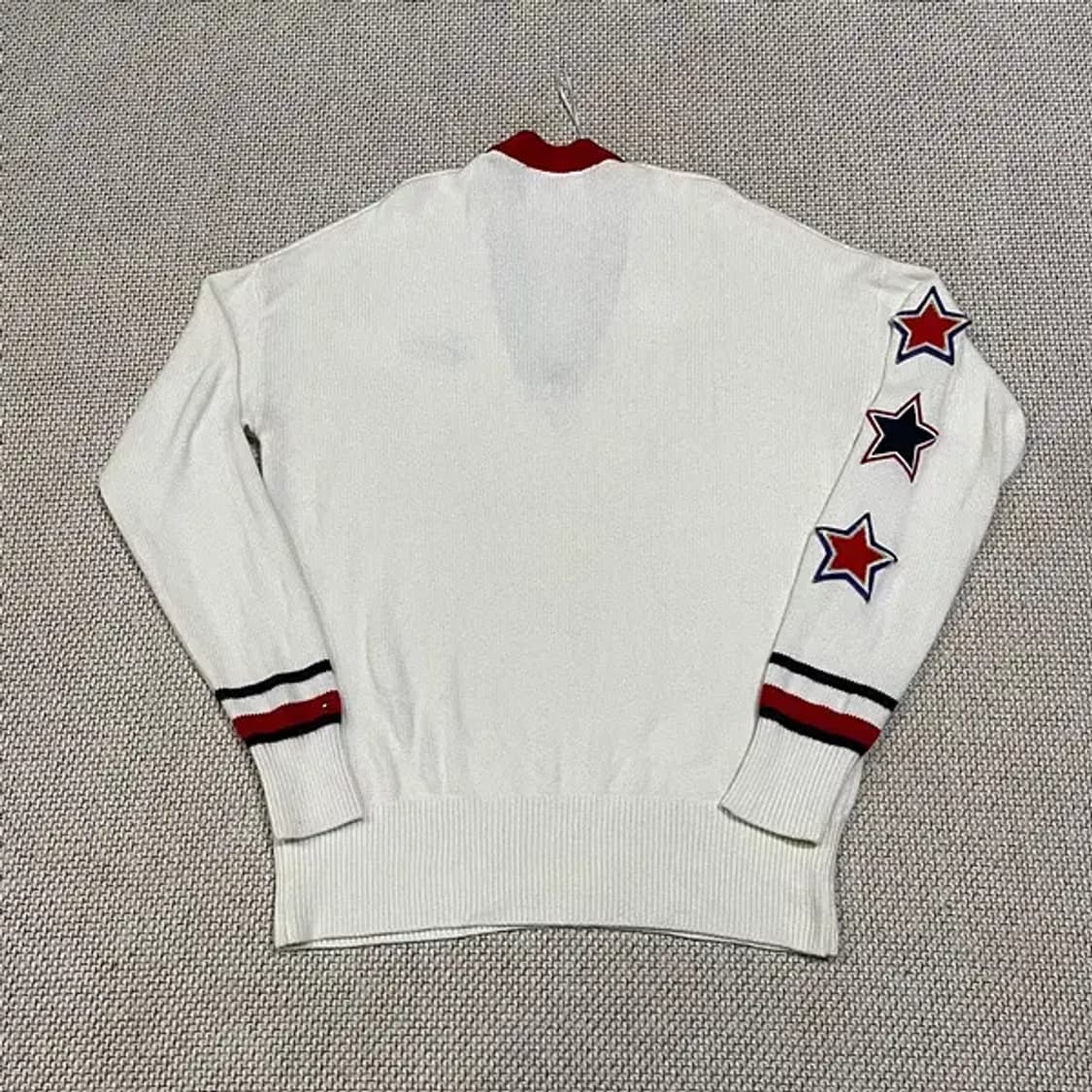 L 타미힐피거 여성 브이넥 니트 스웨터 N.6022 상품이미지4