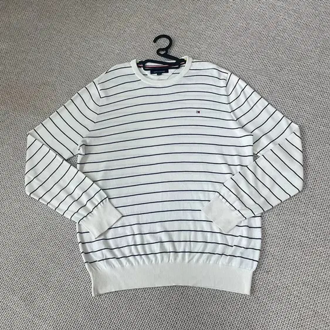 L 타미힐피거 스트라이프 니트 N.6037 상품이미지1