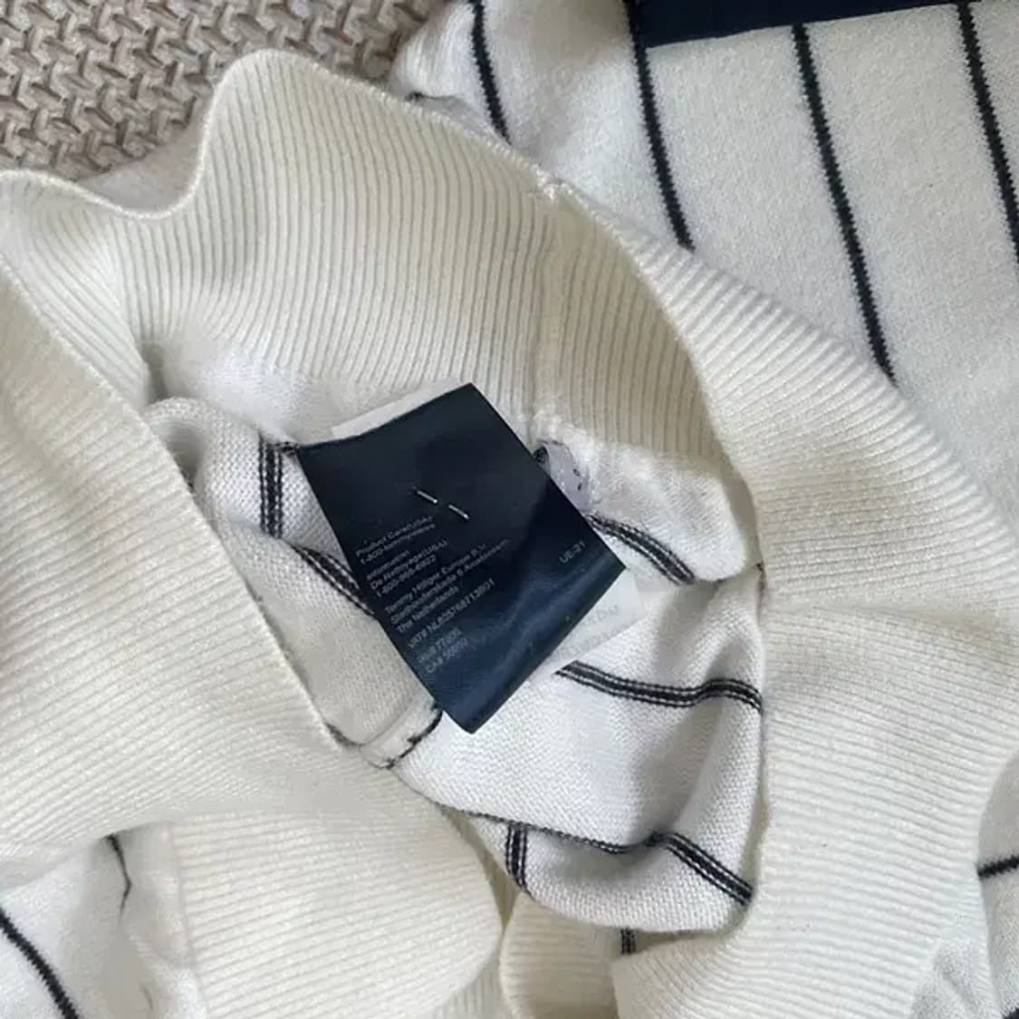 L 타미힐피거 스트라이프 니트 N.6037 상품이미지5