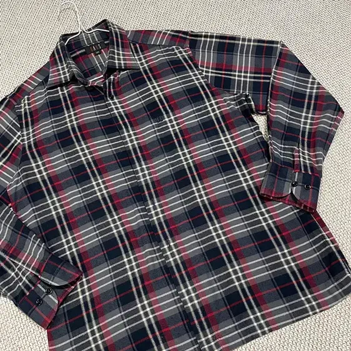 L 닥스 체크 셔츠 남방 N.6027 상품이미지2