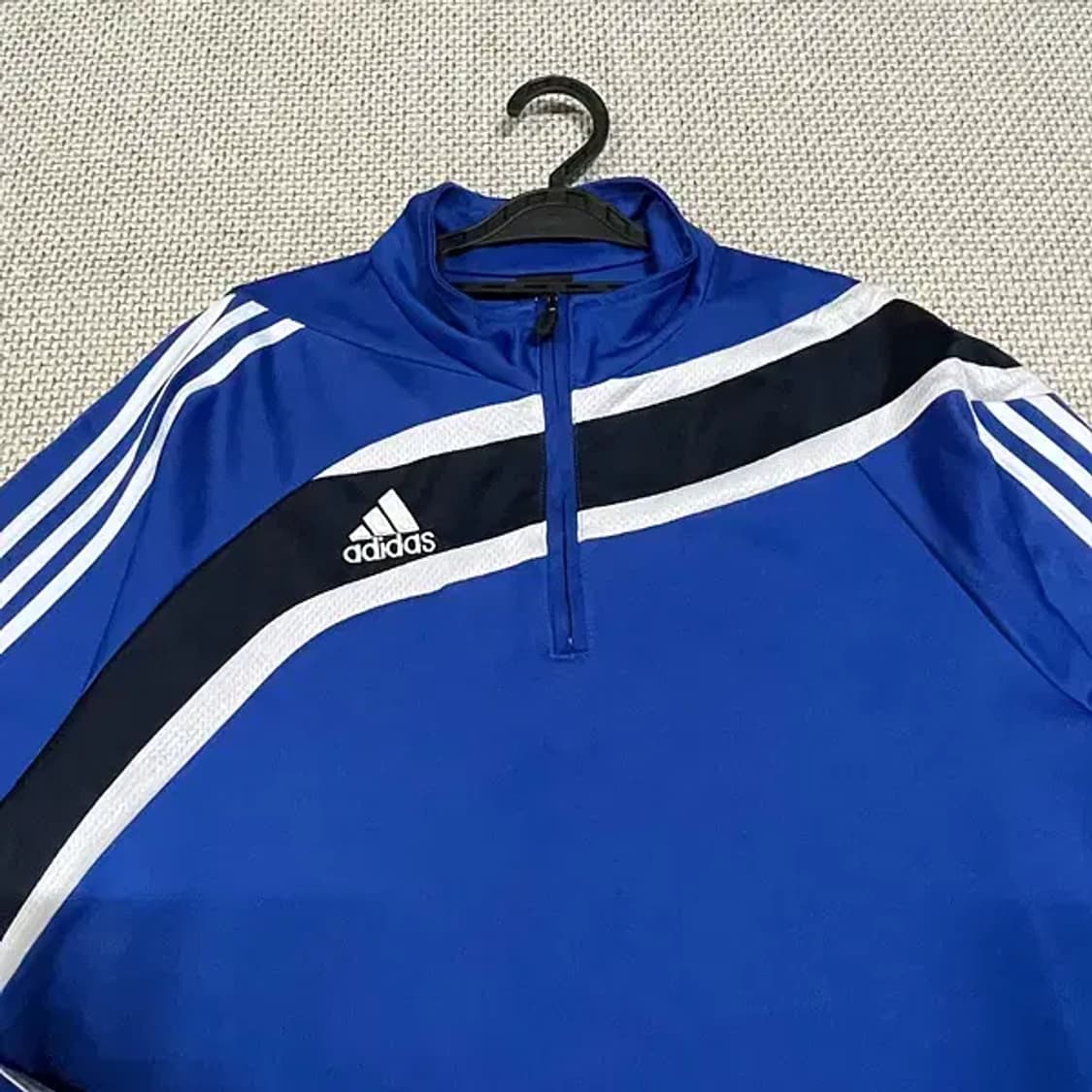 M 아디다스 반집업 기능성 긴팔티셔츠 N.6025 상품이미지3