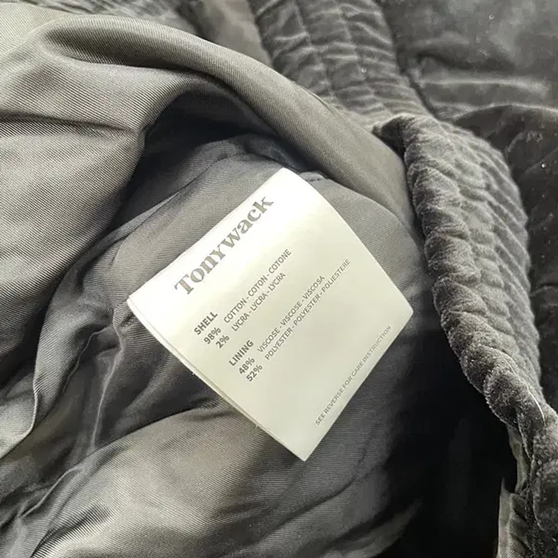 M 토니웩 TONYWACK 스웨이드 자켓 N.6042 상품이미지3